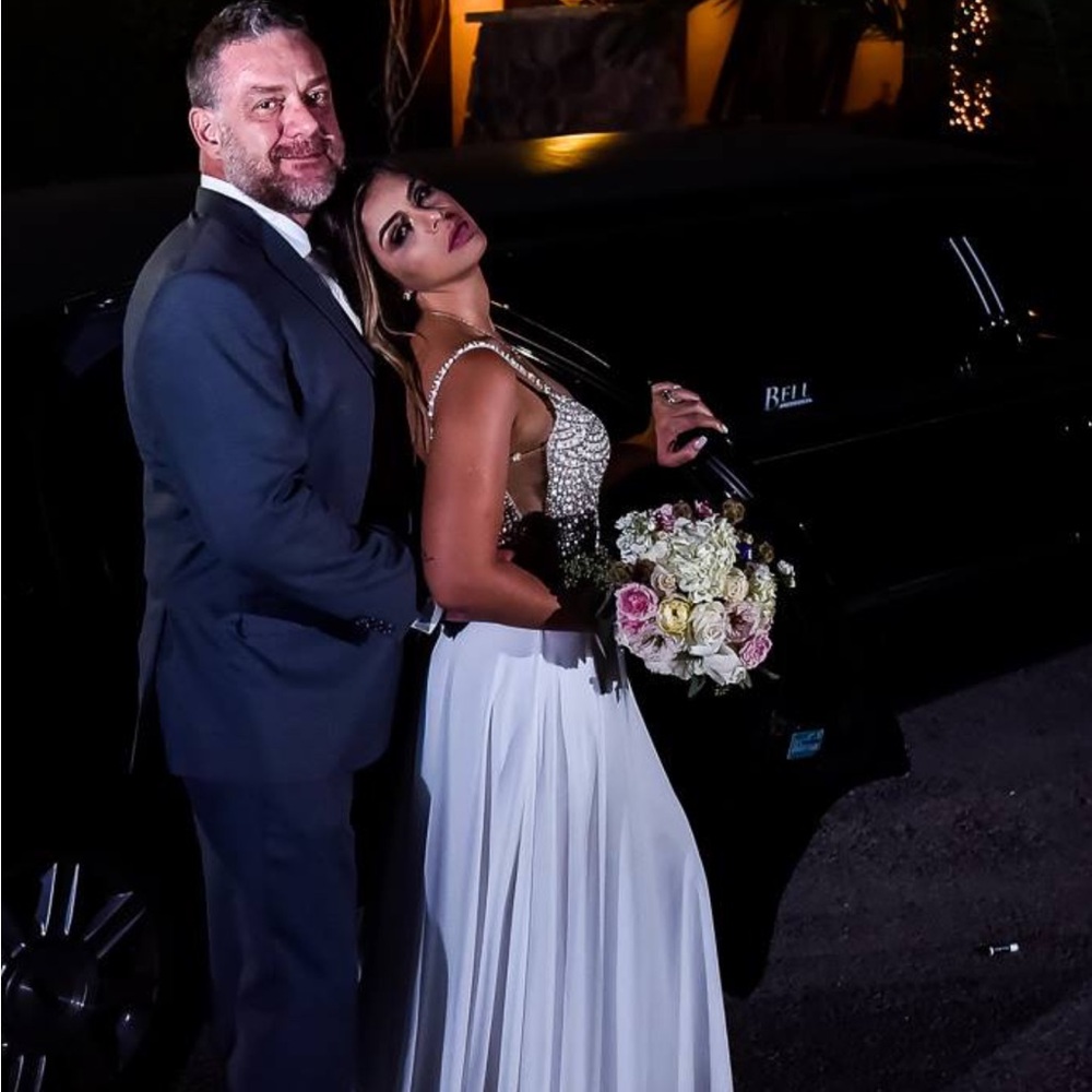 Wedding dress worn for photoshoot only